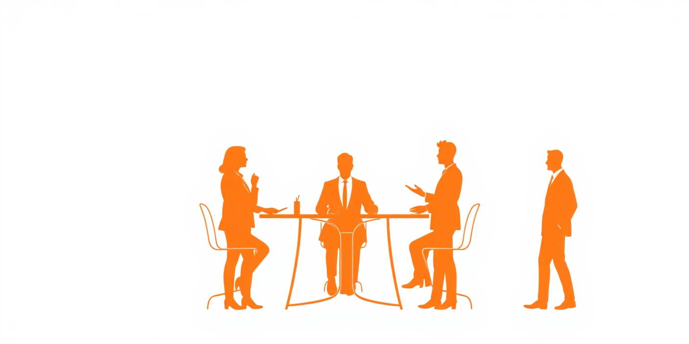 Business consulting illustration